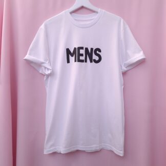 MENS/ Maat S/ print zwart/ Shirt/ zeefdruk